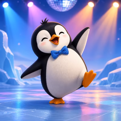 Le pingouin judoka 