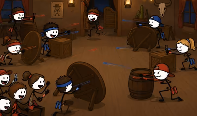 Guerre des elastiques