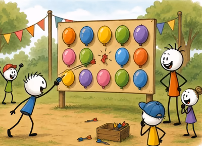 Tir aux ballons