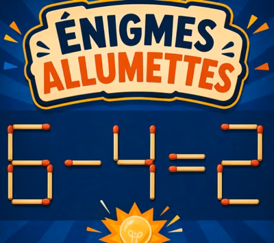 Énigmes d'allumettes expertes