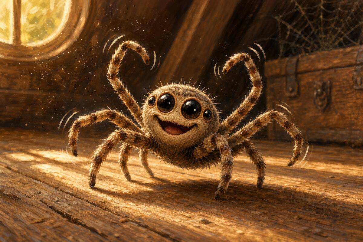 La comptine à gestes des tout-petits, où chaque bestiole a son mouvement de mains à reproduire — Une araignée sur le plancher pour les 3 à 8 ans en colonie de vacances et en accueil de loisirs