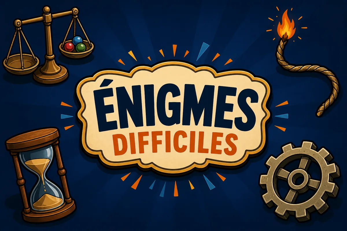 Énigmes difficiles