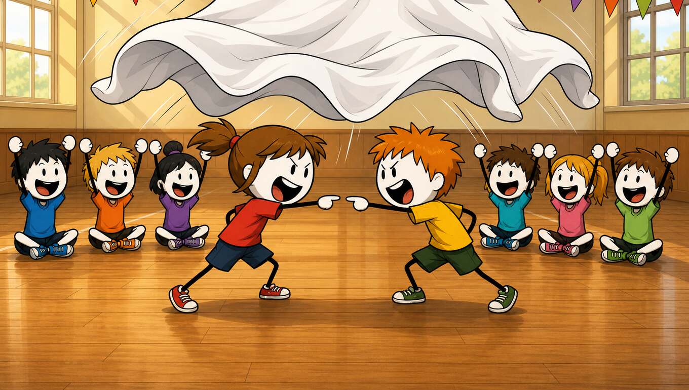 Le jeu du drap