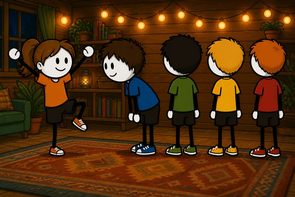 Mimes en chaîne