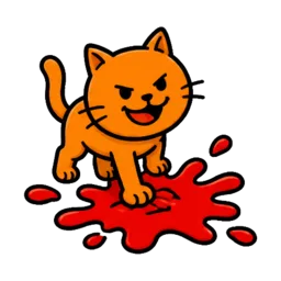 Chat couleur