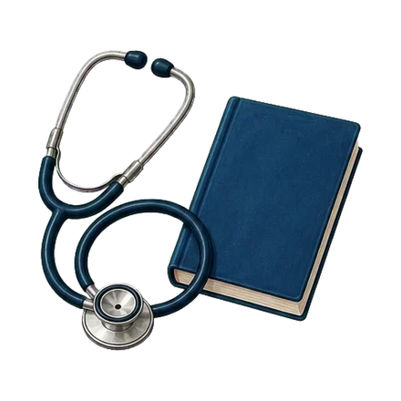 Stéthoscope et carnet de santé — aucune visite médicale n'est exigée pour travailler en ACM