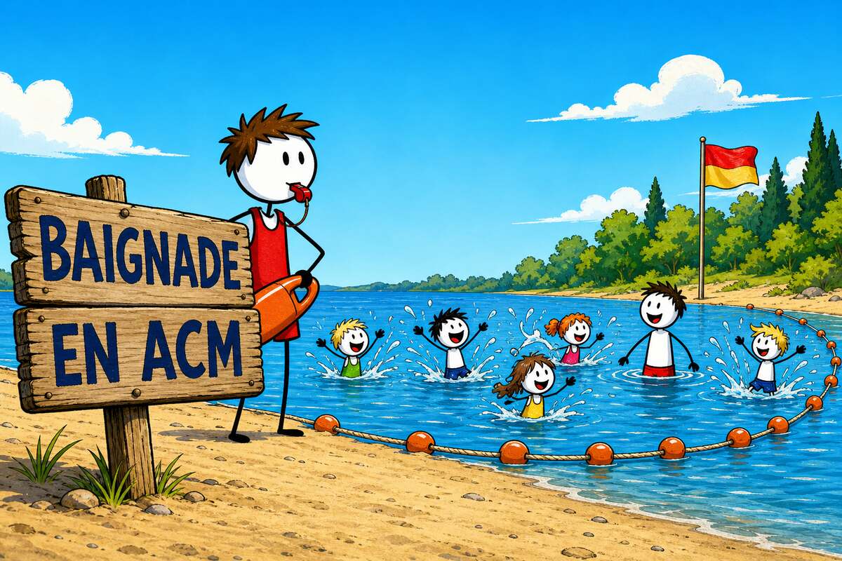 Baignade en ACM : taux d'encadrement, diplômes requis et surveillance