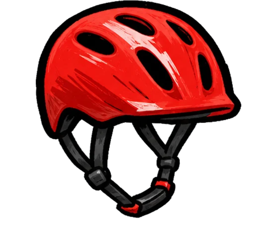 Casque de vélo homologué et conforme à la norme CE, obligatoire pour les moins de douze ans