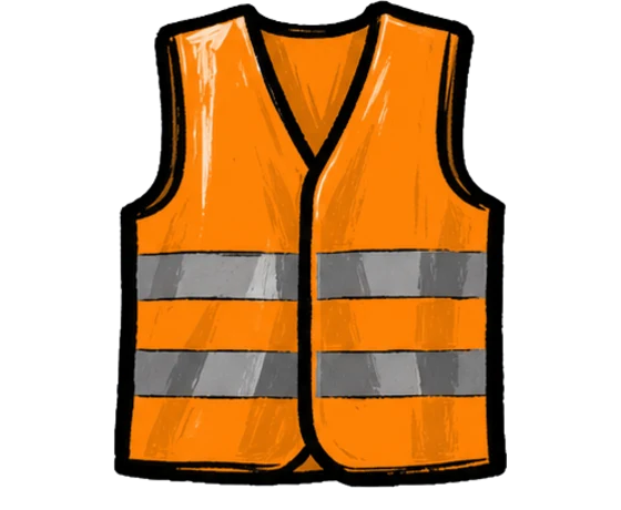 Le gilet de haute visibilité
