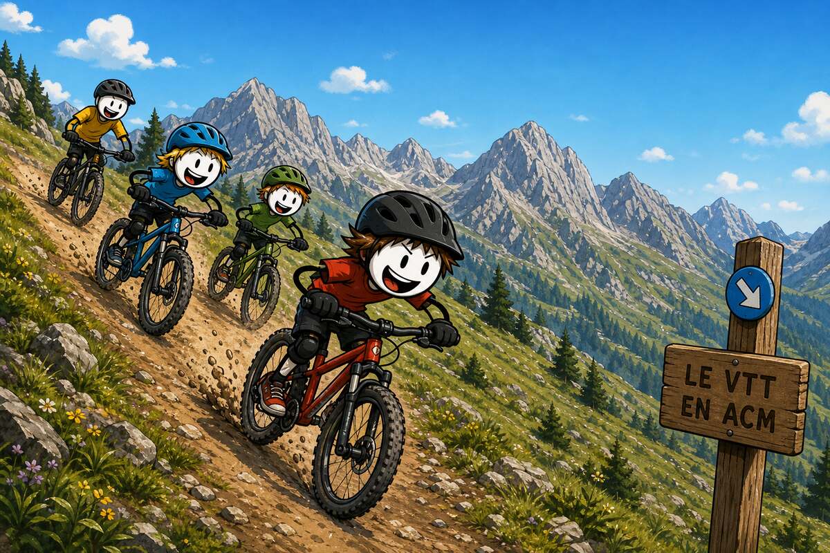 Le VTT en ACM : brevet fédéral, taux d'encadrement et conditions