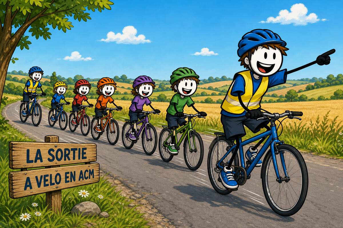 La sortie à vélo en ACM : encadrement, taux et règles de circulation